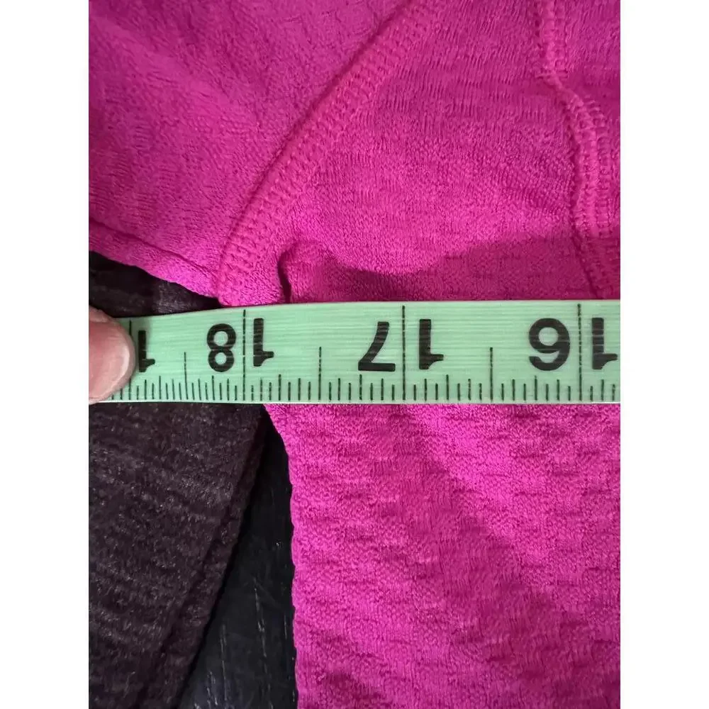 The North Face Pink Waffle Quarter Zip - M - Picture 6 of 8